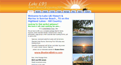 Desktop Screenshot of lakelbjfun.com