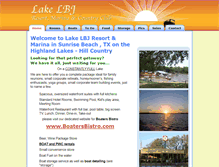 Tablet Screenshot of lakelbjfun.com